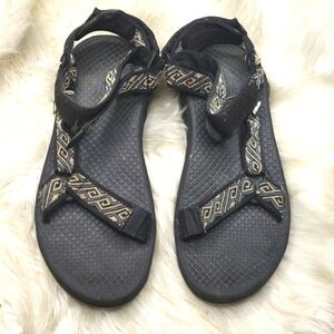 TEVA Cross Terra Sport Sandals S/N 6678 Men Size 9 Blue And Gray